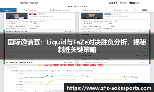 国际邀请赛:Liquid与FaZe对决胜负分析,揭秘制胜关键策略
